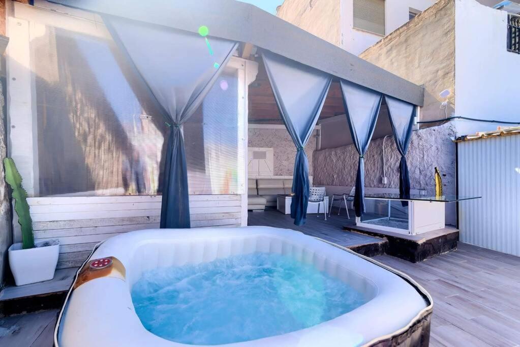 Villa Cueva Con Jacuzzi A 20 Minutos De Valencia Benaguacil Exterior foto